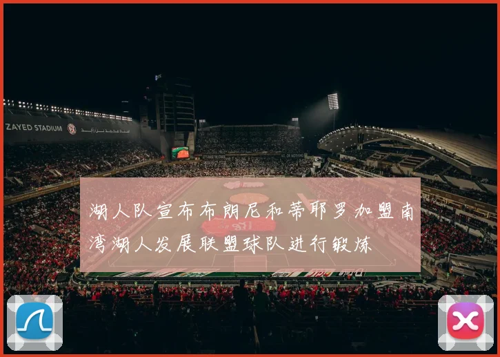 湖人队宣布布朗尼和蒂耶罗加盟南湾湖人发展联盟球队进行锻炼